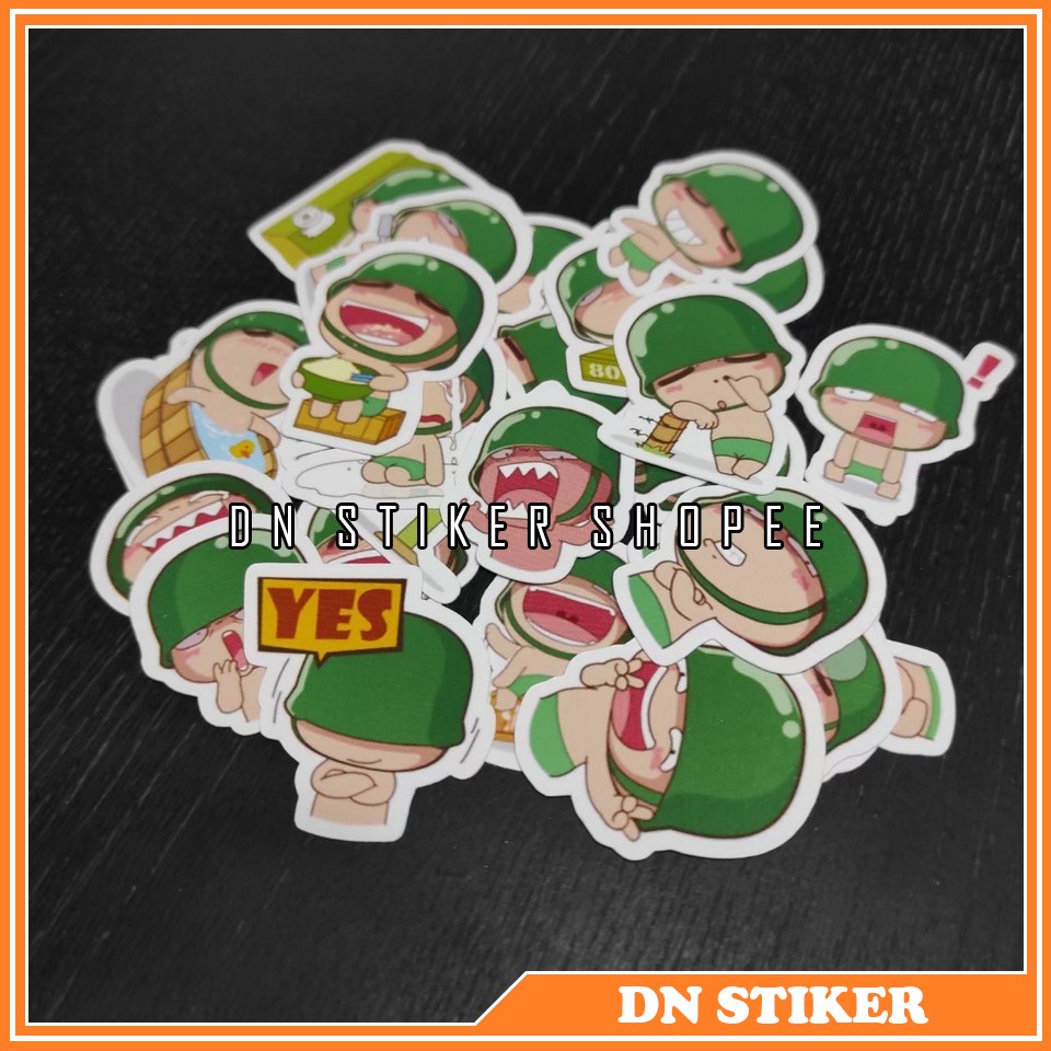 

Stiker kertas karakter line powpowbing 29 pcs sticker accesoris stiker line powpowbing