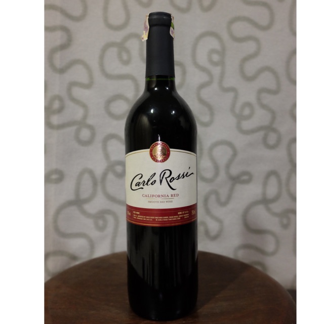 CARLO ROSSI CALIFORNIA RED - SMOOTH RED WINE ORIGINAL