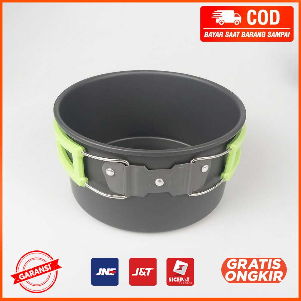 Panci Masak Cooking Set Camping Outdoor 3 PCS