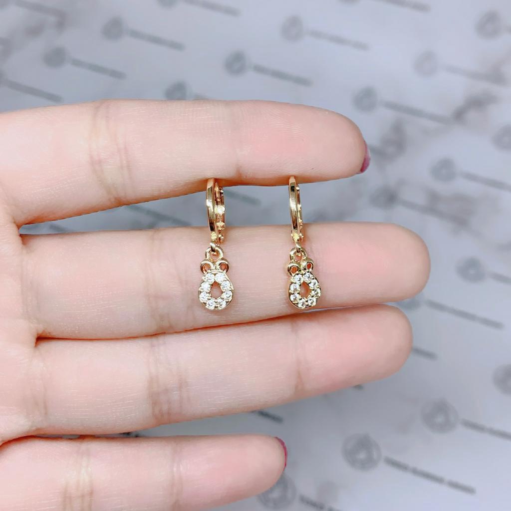 Anting Xuping Gold Perhiasan Fashion Wanita Model Rumbei Motif *19