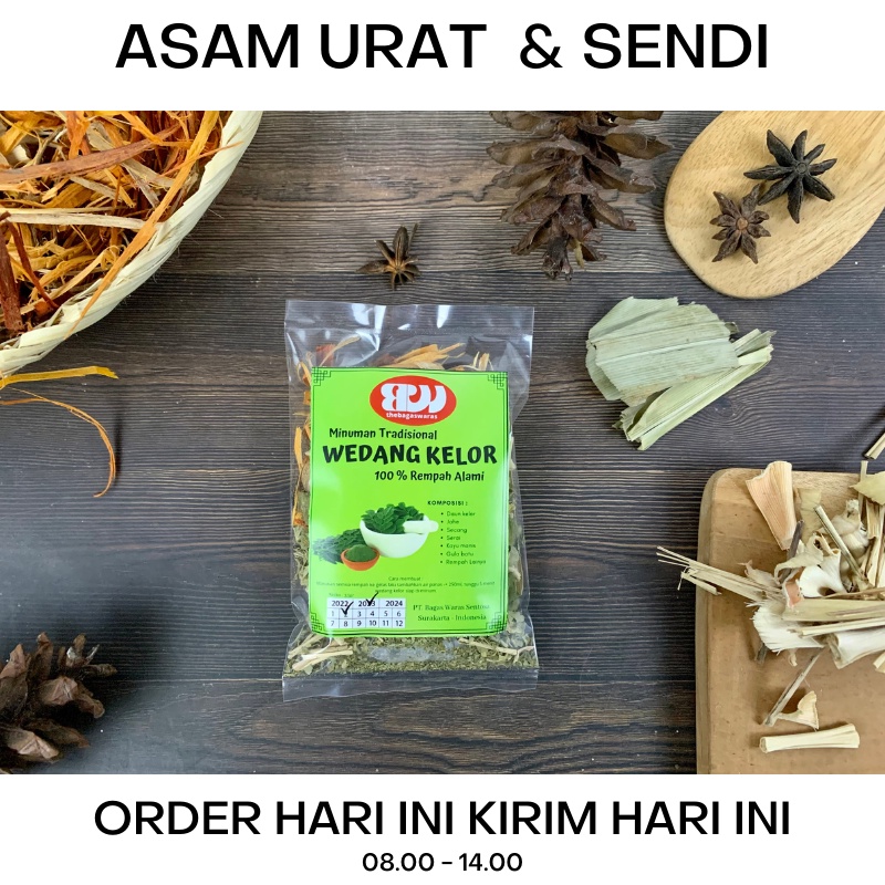 

Minuman Herbal Wedang Kelor Untuk Nyeri Sendi Asli Rempah Solo