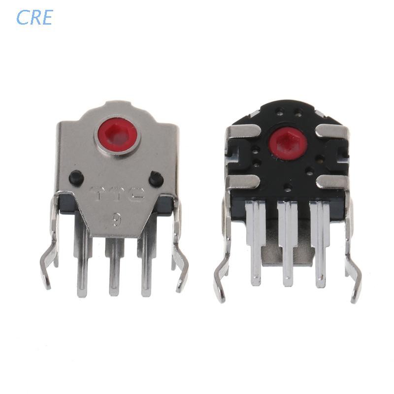 CRE  2Pcs Original TTC Mouse Encoder Mouse Decoder Highly Accurate 9mm Red Core