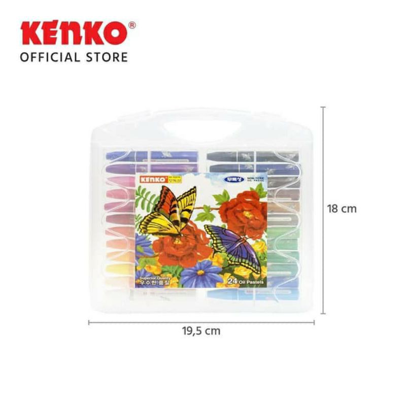 

Kenko Oil Pastel 24 Warna