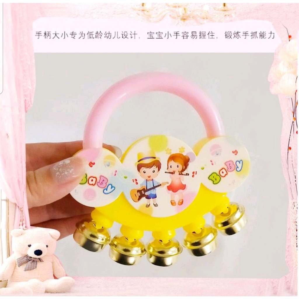 MAINAN KERINCINGAN BAYI - BABY RATTLE TOY - BD