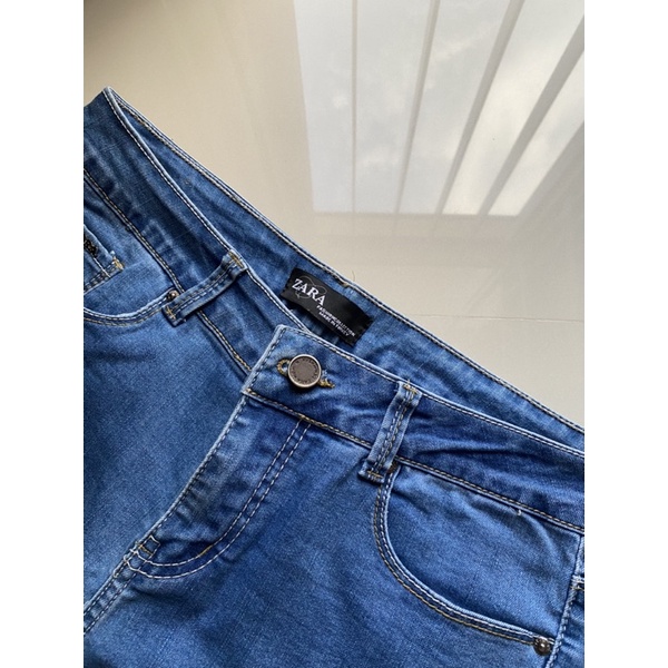 [Zara] Celana Pendek Denim Jeans Wanita Korea Original Zara //harga beli 400rb//