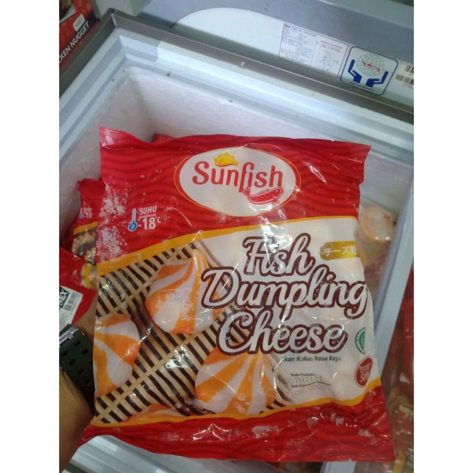 

FISH DUMPLING CHEESE IKAN KUKUS RASA KEJU SUNFISH - FROZEN FOOD PURWAKARTA