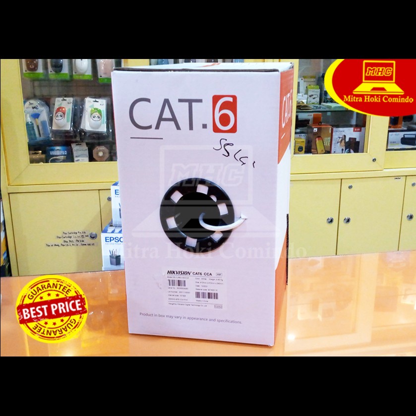 Kabel Lan UTP Cat6 Cat 6 Hikvision Murah