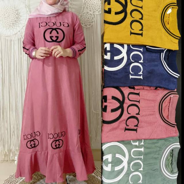 Gamis ABG / gamis terbaru 2020/gamis kekinian