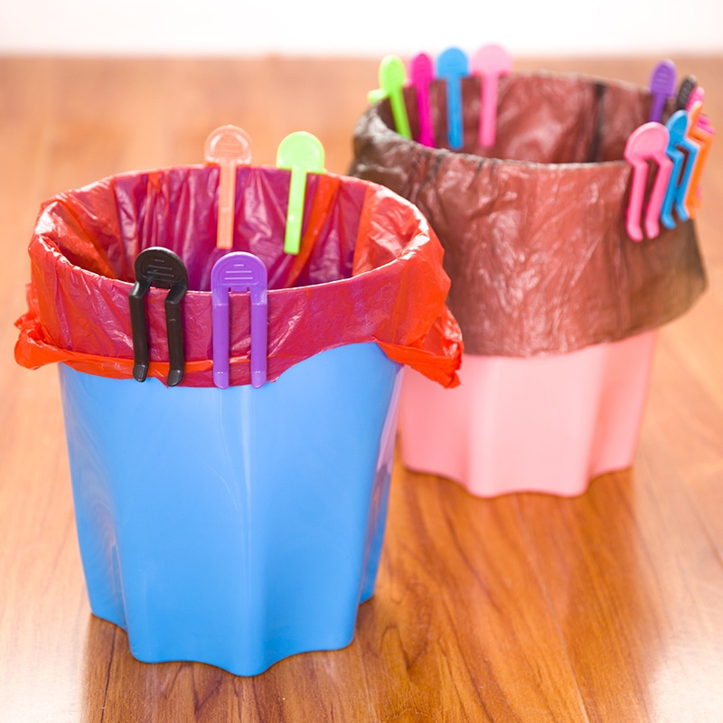 Jepit Plastik Tong Sampah / Penjepit Plastik Tong Sampah / Jepitan Plastik Tempat Sampah