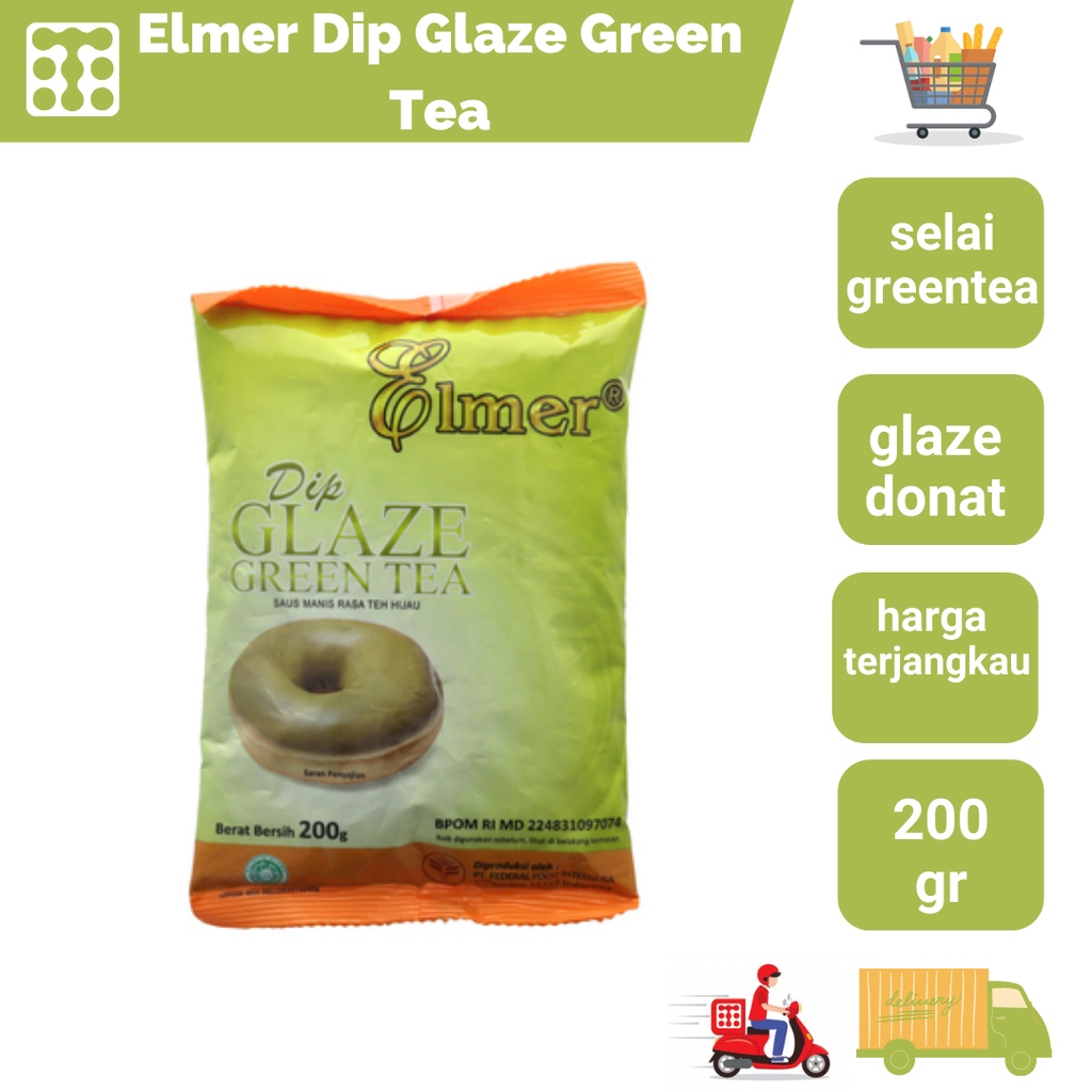 

Elmer Dip Glaze Green Tea 200 Gr