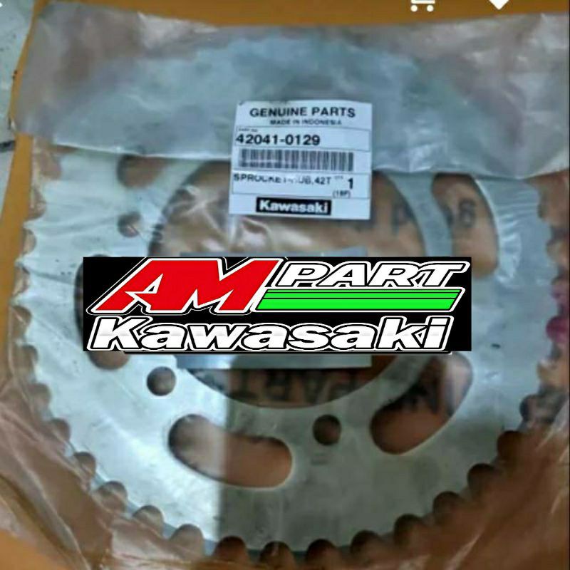 Gear gir belakang ninja rr 250 mono z 250sl original