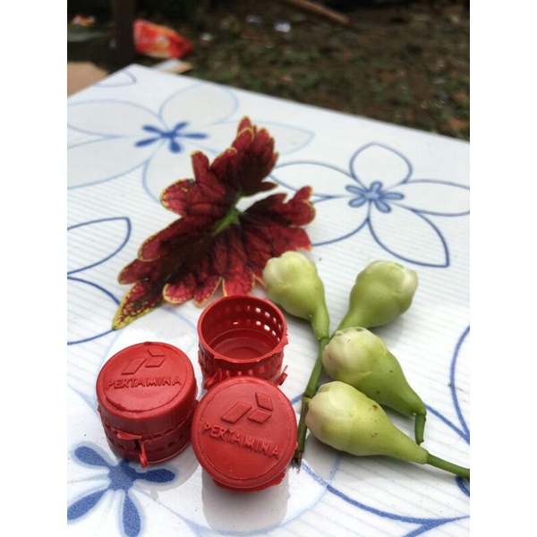Tutup tabung gas LPG 3kg original / tutup gas seal cup / tutup gas elpiji / tutup gas elpigi (isi 10