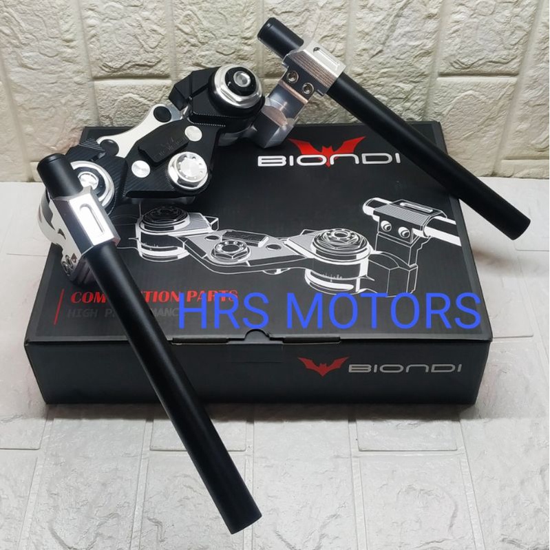 STANG JEPIT ROBOT BIONDI NMAX 155 ADV AND PCX 150  SILVER B