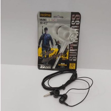 Headset Earphone Realme R24/ R31/ R34/ R42 / R50 Stereo High Defintion