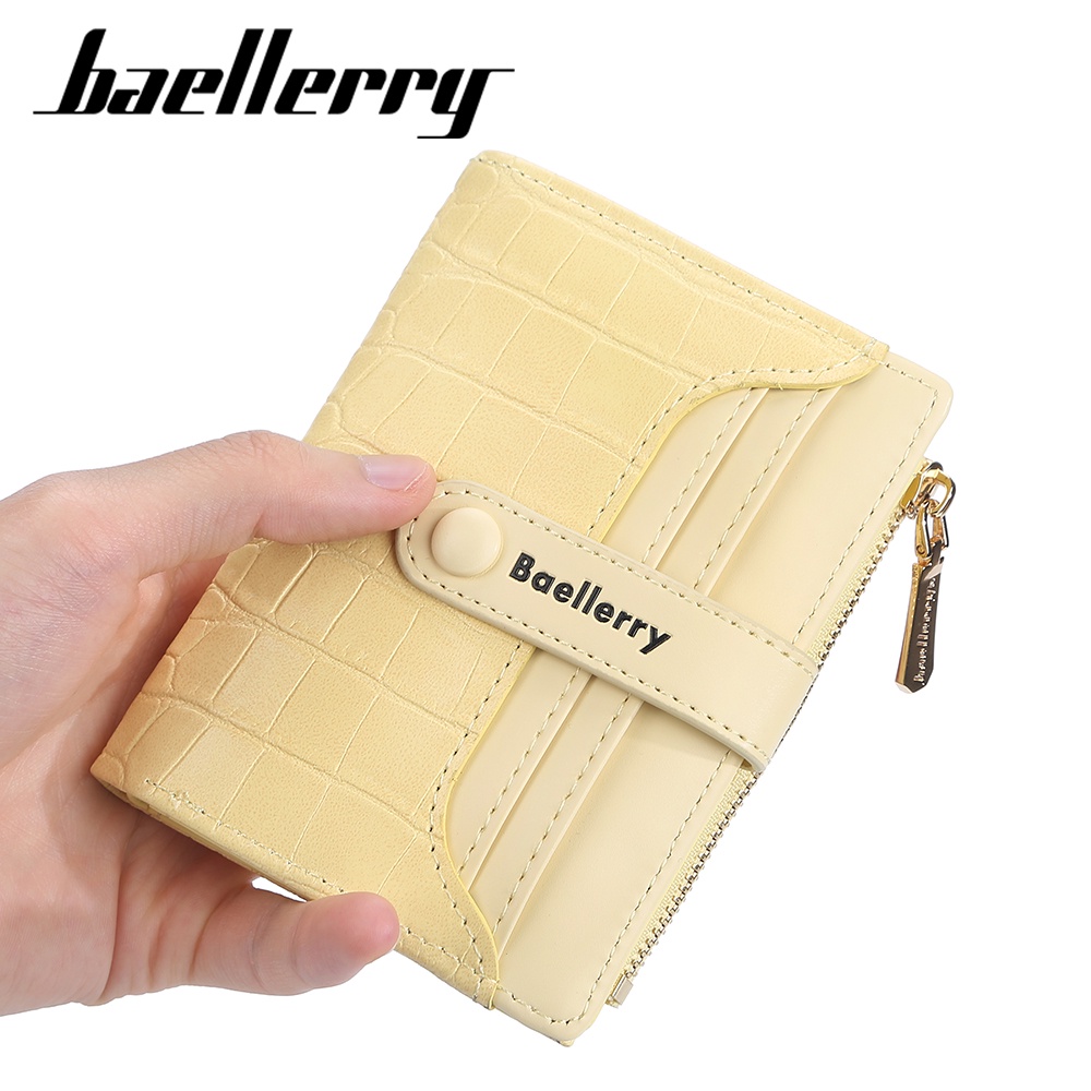 BAELLERRY N2363 Dompet Wanita Kecil Bahan Kulit PU Leather Premium WATCHKITE WKOS