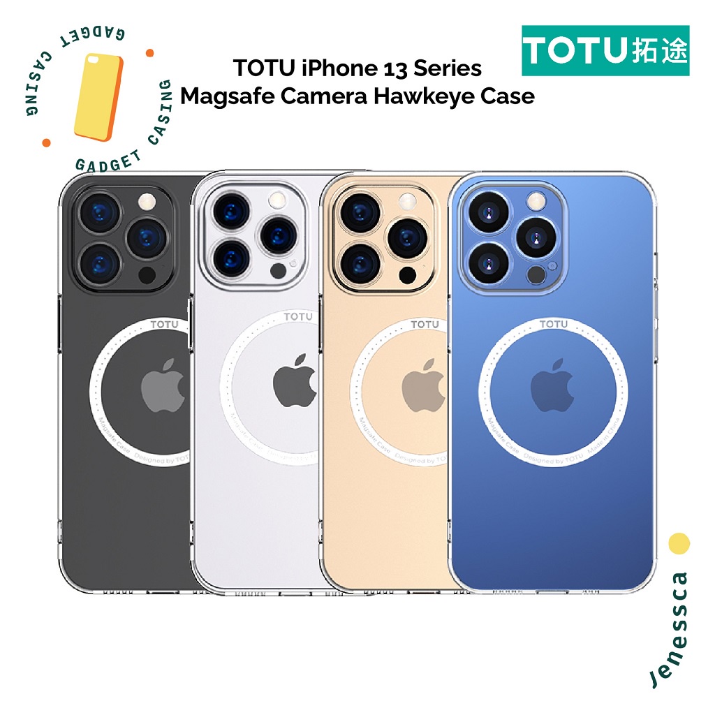 TOTU CASING iPhone 13 Pro/13 Pro Max Magsafe Camera Case Pelindung Kamera