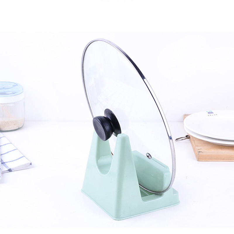 Rak Stand Holder Tutup Panci / Talenan Anti Slip Untuk Dapur