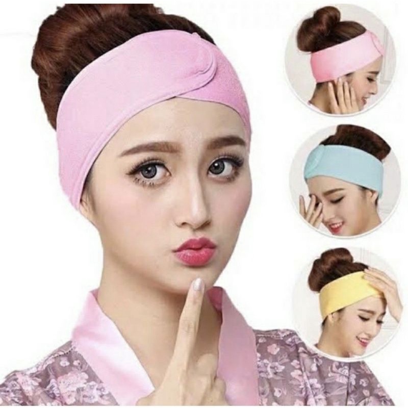 Bandana Facial Korea Handuk M Headband Fashion / CIEL BLEU SHOP