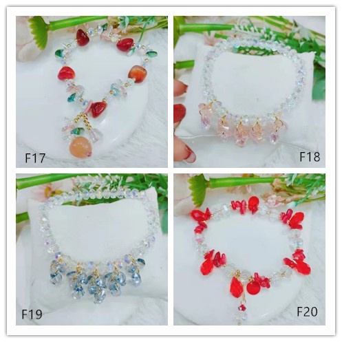 Gelang Kristal Terbaru Perhiasan Fashion F17-20