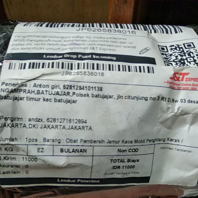 Obat Pembersih Jamur Kaca Mobil Penghilang Kerak / Noda Kuning Serbaguna Multi Fungsi
