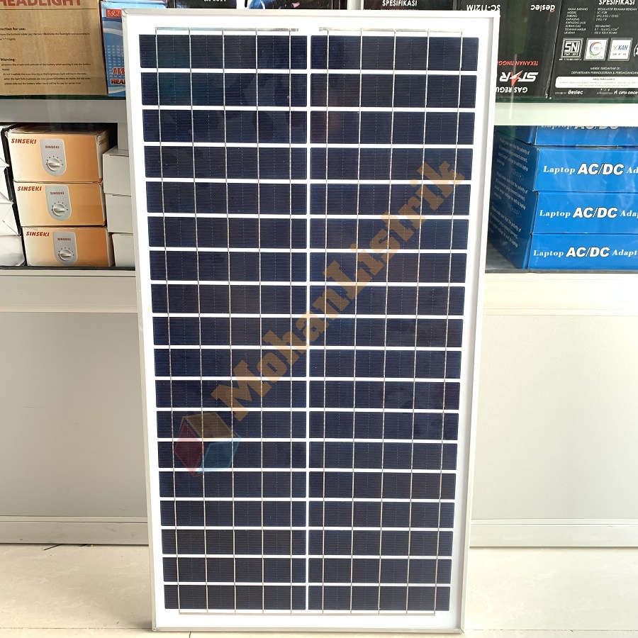 Solar Panel Surya 30wp Solar Cell Tenaga Surya Cas Aki - 30wp