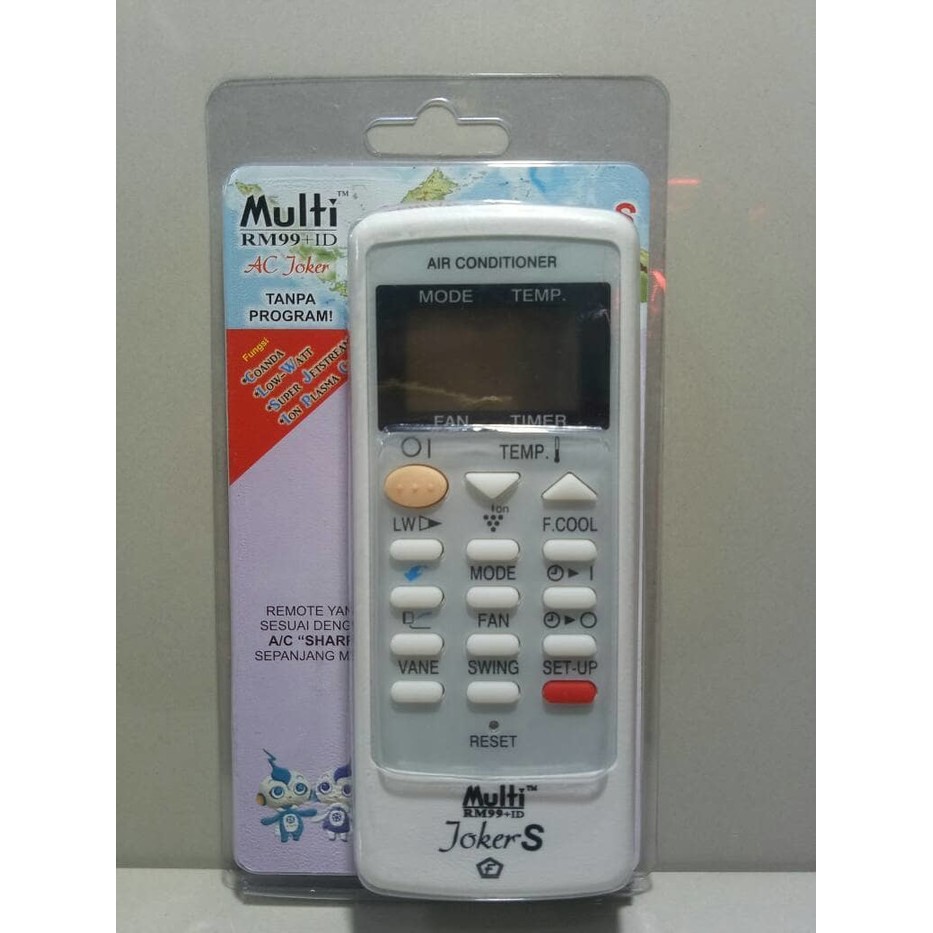 Remote AC SHARP Joker S Multi RM99+ID