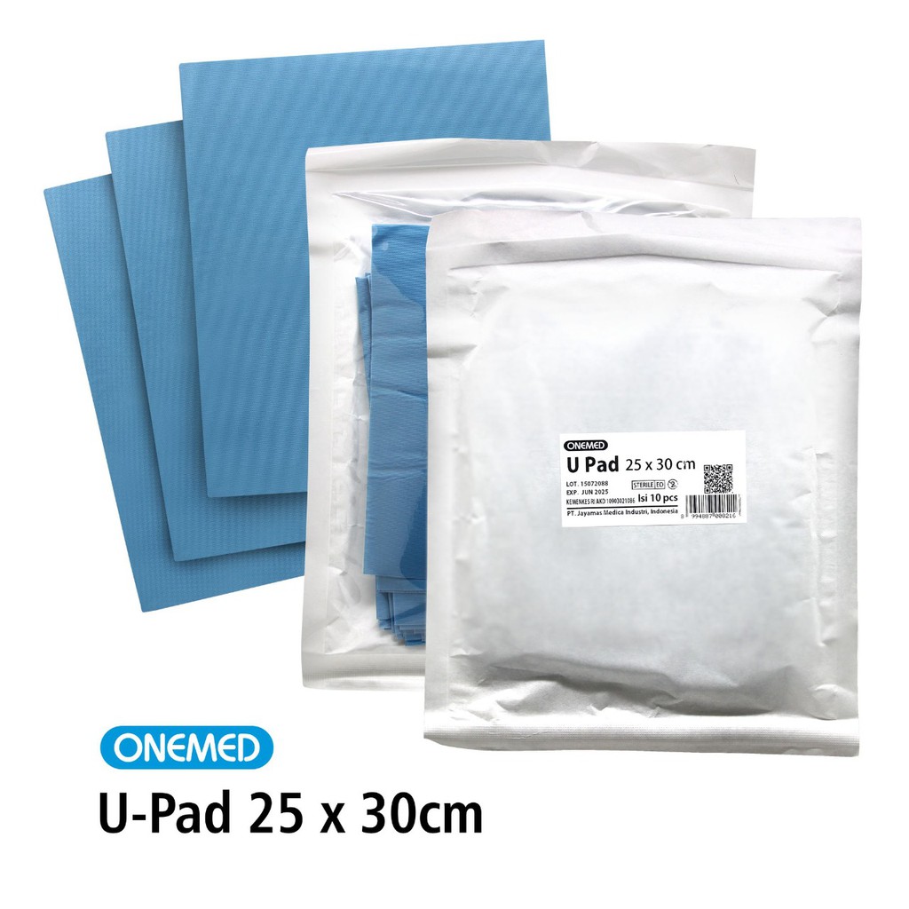 Onemed Underpad Upad Steril 25x30cm Pack Isi 10 Lembar 25 x 30 cm OJ