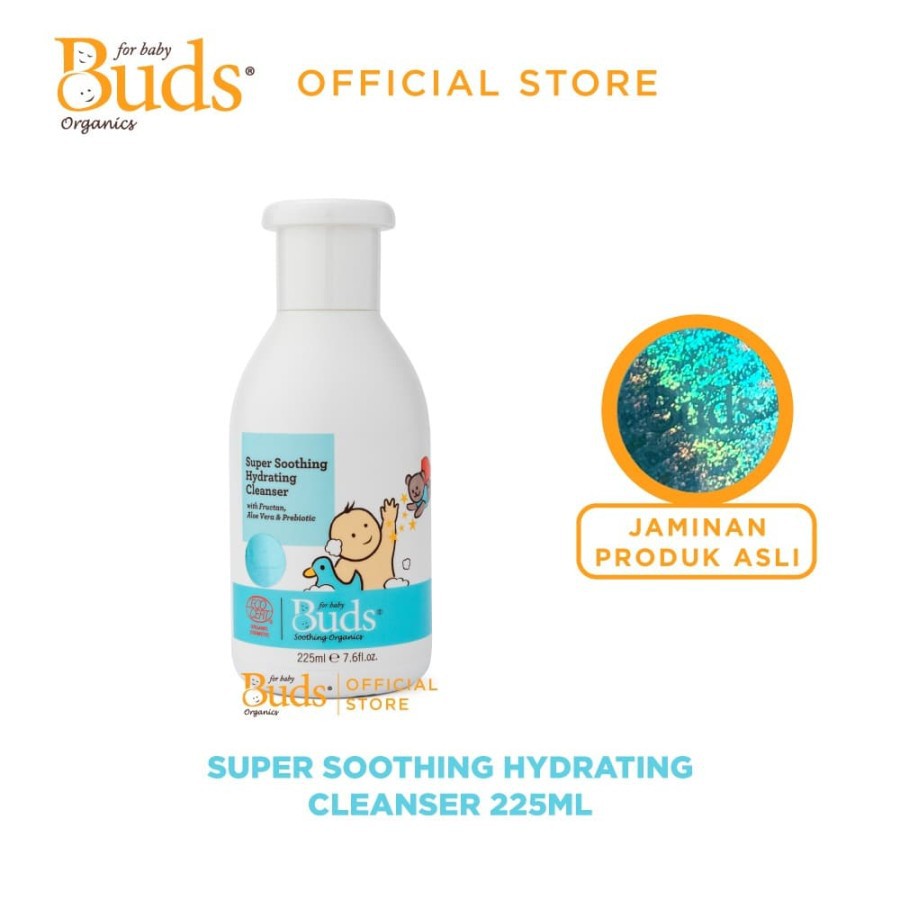 Makassar ! Buds Organics Super Soothing Hydrating Cleanser 225 ml