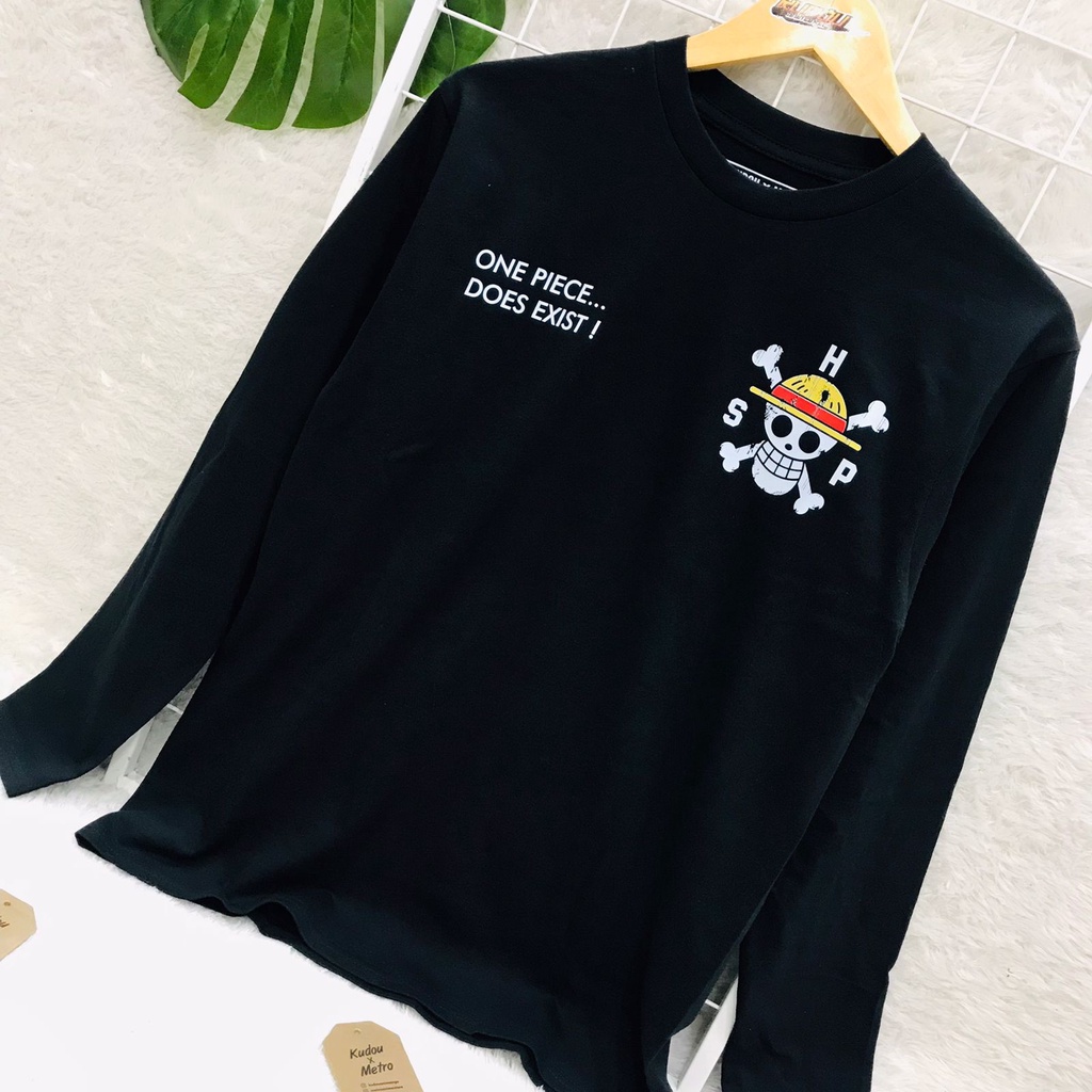 Longsleeve Onepiece Does Exist! Mugiwara Black