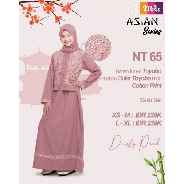 NT 065 NIBRAS TEEN GAMIS ANAK/GAMIS RAJA CANTIK DAN NYAMAN DIPAKAI