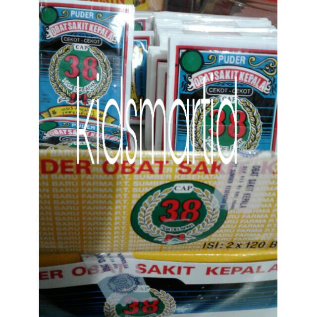 PUYER 38 / Puyer sakit kepala