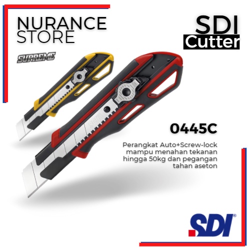 

HEAVY DUTY CUTTER SDI 0445C (ukuran lebar cutter 25 mm)