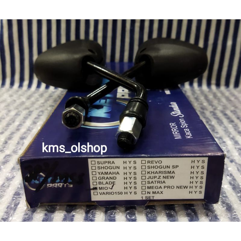 Kaca Spion Yamaha Mio Standar 1set Kanan Kiri Merek Keyone