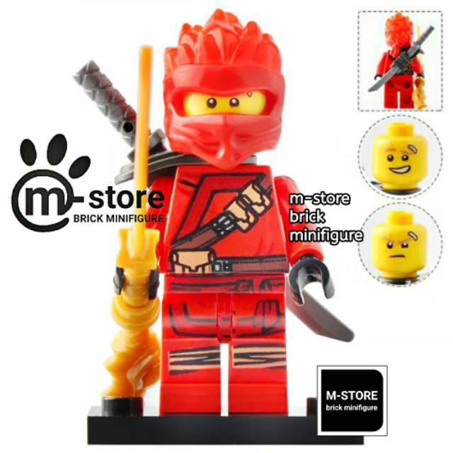 Jual Lego Ninjago Kai Forbidden Spinjitzu Minifigure Indonesiashopee Indonesia 