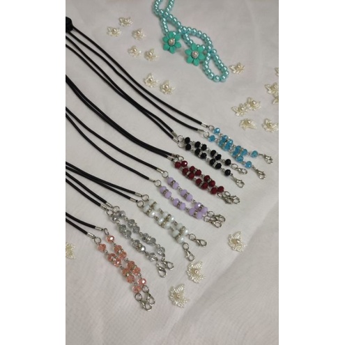 konektor masker hijab 2in1 strap masker pengait hijab