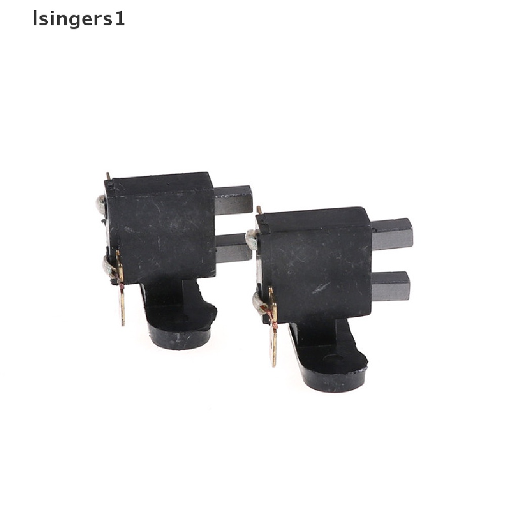 (lsingers1) 2pcs Sikat Karbon Hitam Untuk Generator Bensin 2kw-3kw 168F