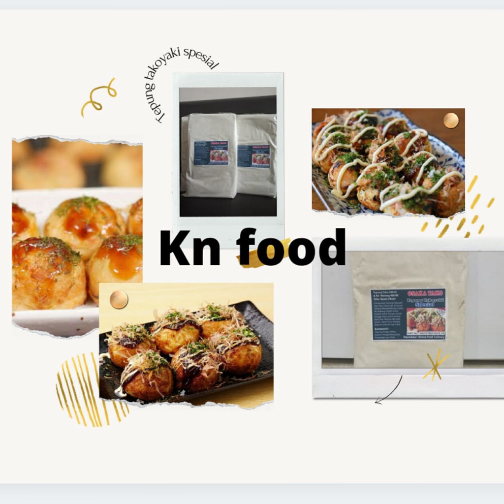 Tepung Takoyaki 1Kg - Pusat Tepung Takoyaki Special