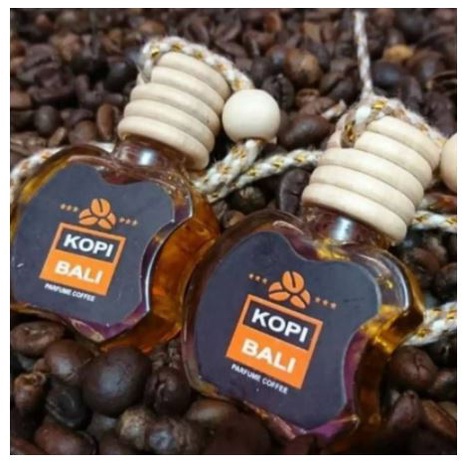 Parfum Mobil Botol Gantung Vleo Botol Apel 10ML Aroma KOPI BALI