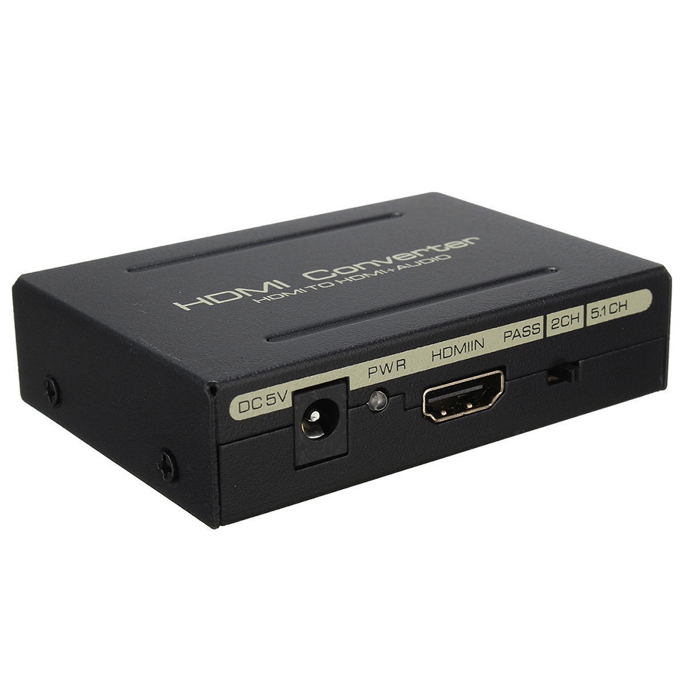 HDMI to HDMI &amp; Optical SPDIF &amp; RCA Audio Extractor Converter AY60