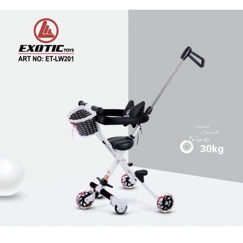 Stroller Bayi Kursi Dorong Bayi Trike Exotic