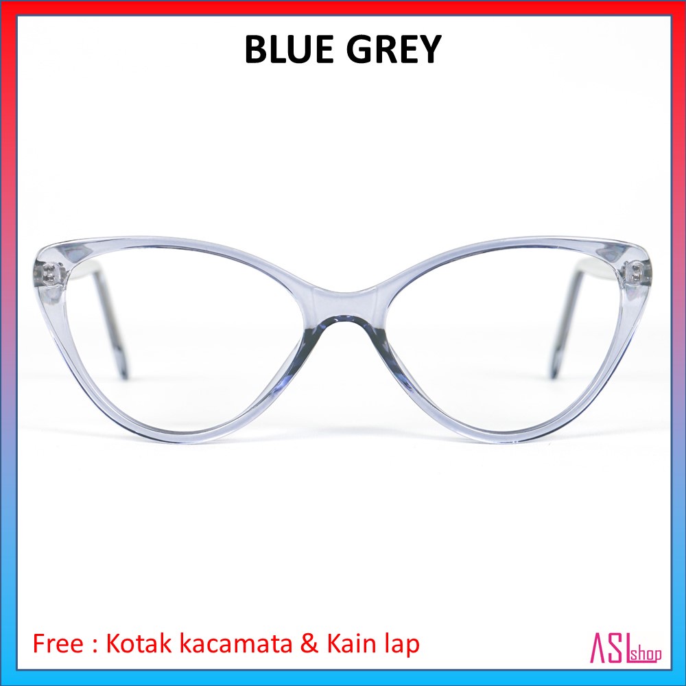 FRAME DAN KACAMATA MINUS KOREA STYLE (ID 1052) + LENSA BLUERAY/PHOTOCROMIC