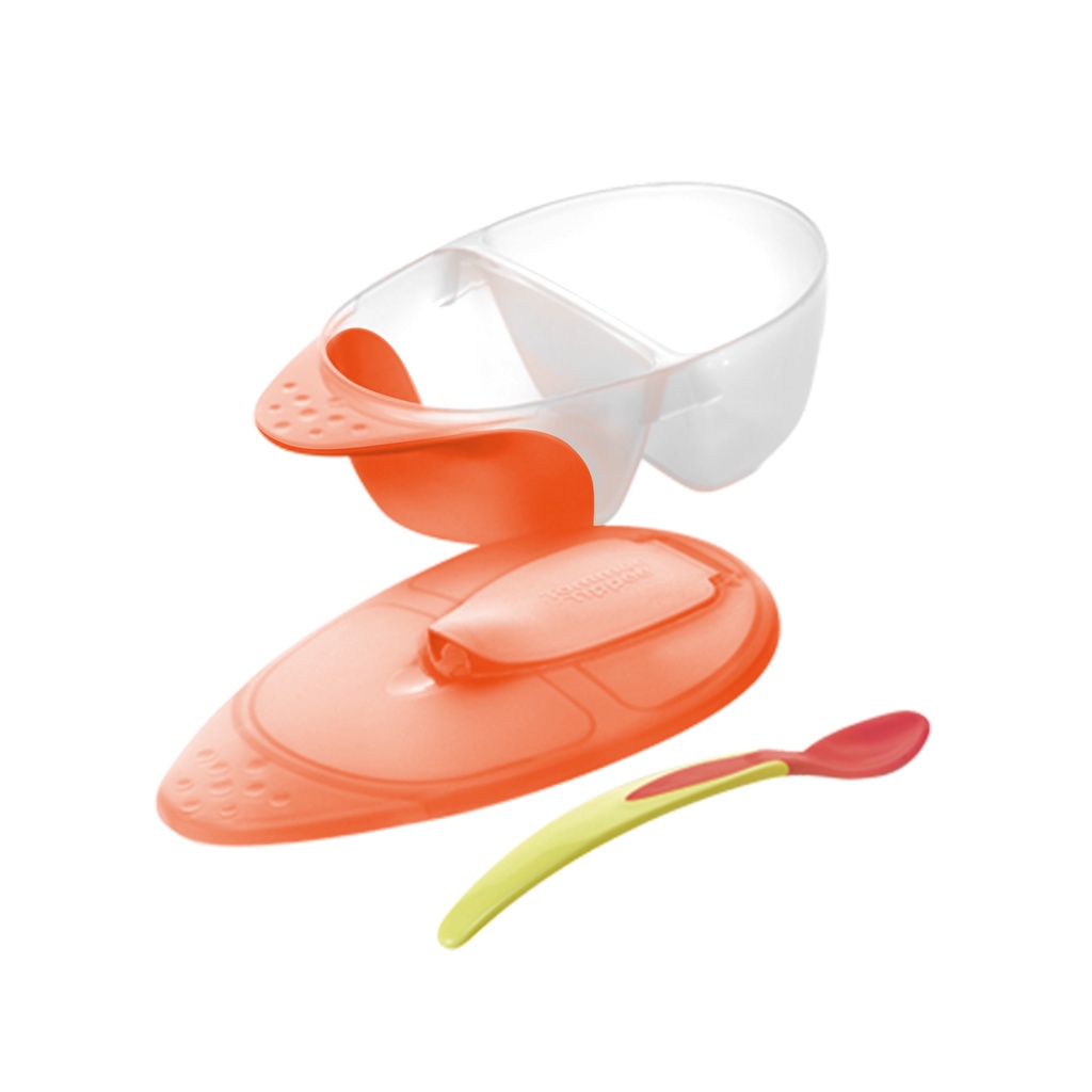 Twin Taste Baby Bowl Set + heat sensing spoon