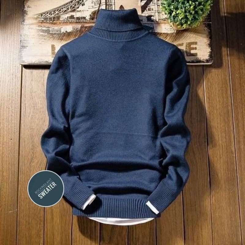 Sweater Turtleneck pria