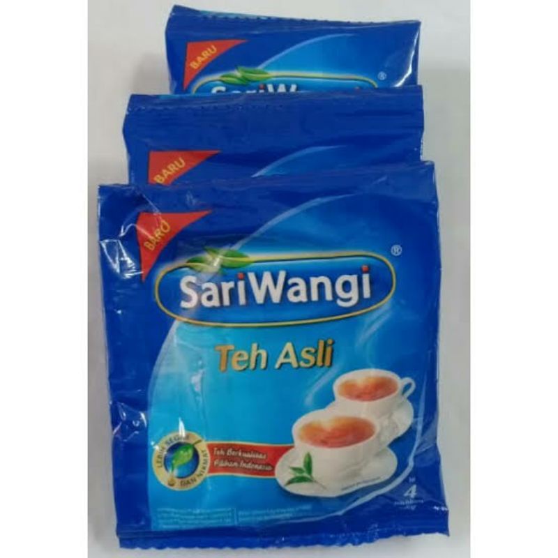 

teh asli sari wangi isi 12 sachet