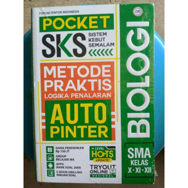 

Terlaris ✨ - BEST SELLER POCKET SKS BIOLOGI SMA X XI XII3.1.23