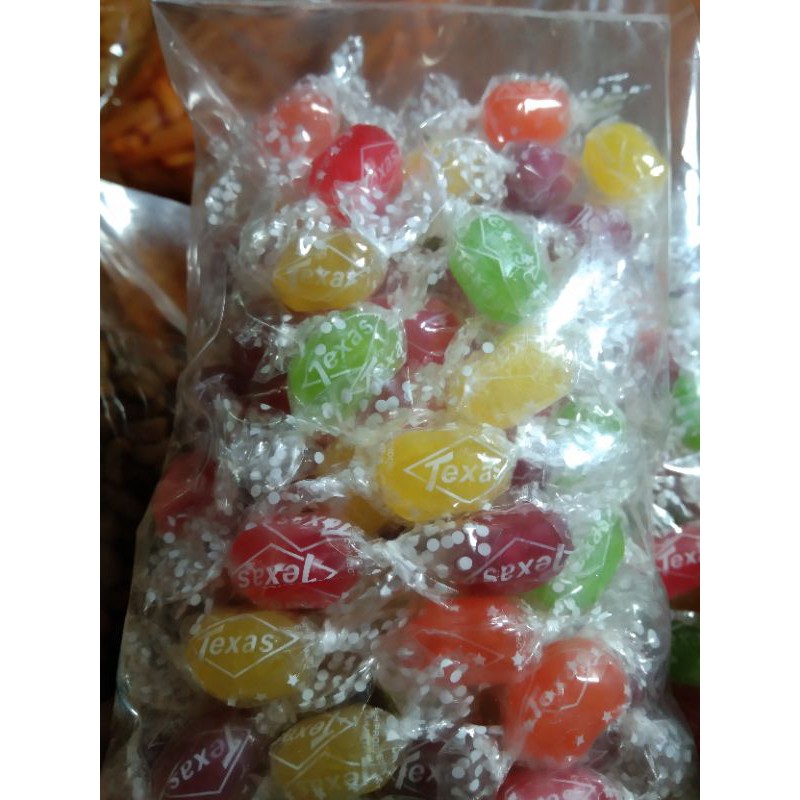 

permen texas kemasan 250g