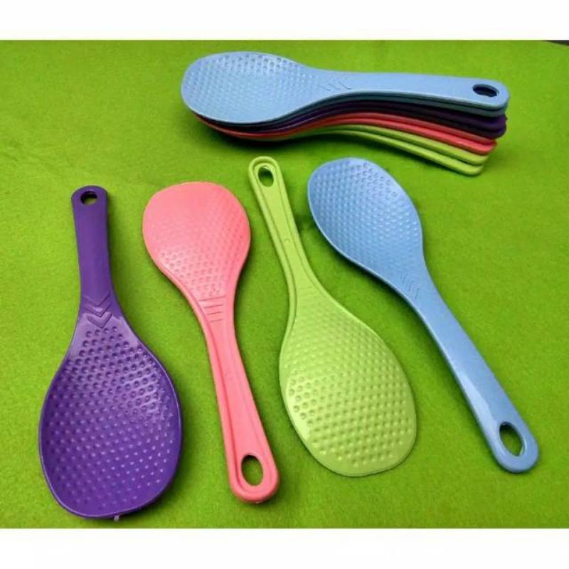 CENTONG NASI MURAH magic jar centong nasi anti lengket sovenir plastik
