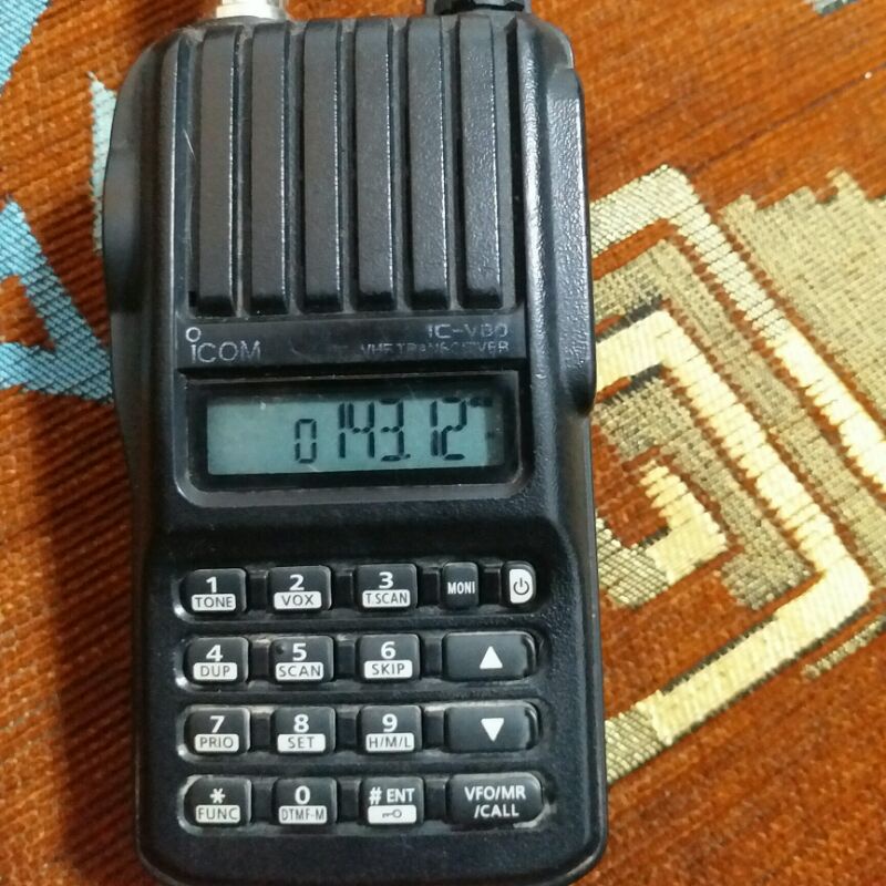 RADIO SAJA,  HT ICOM V80 ORI JAPAN NORMAL