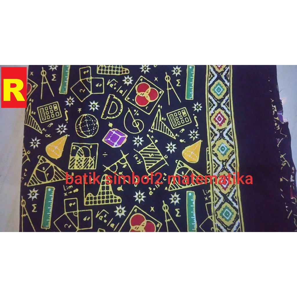 KAIN BATIK MATEMATIKA HARGA MURAH - R