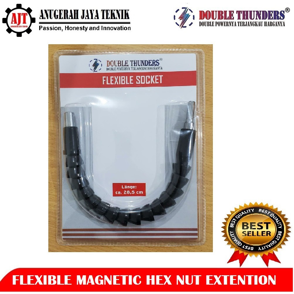 Flexible Magnetic Extension Hex Nut